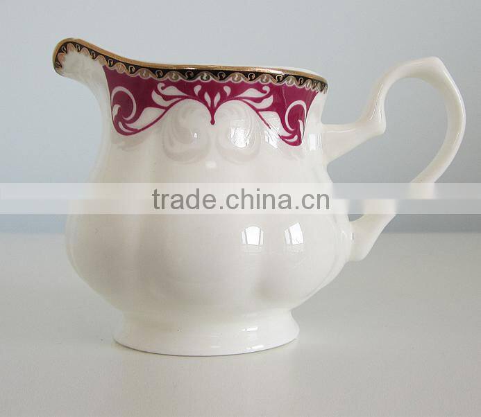 Porcelain tea sets High quality bone china coffee cups set ceramic coffee cup and saucer wedding gift 17pcs tea set