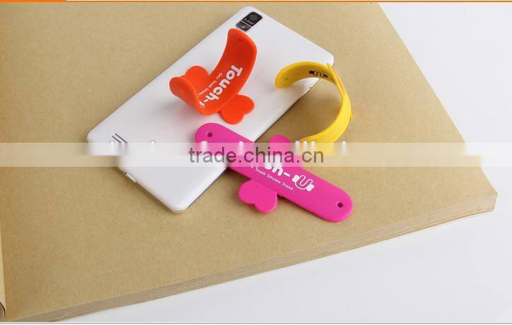 2014 One-touch Silicon Stand for smartphone Holder