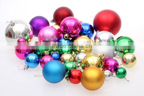 Shiny /Matt Pearl Christmas Ball Xmas Plastic Ball