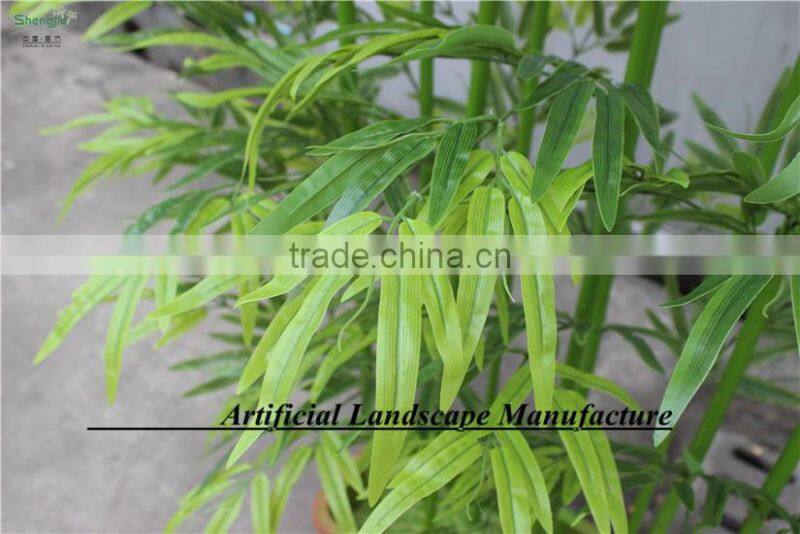 LXY160405 Green Bamboo,High Quality Artificial Bamboo Fencing
