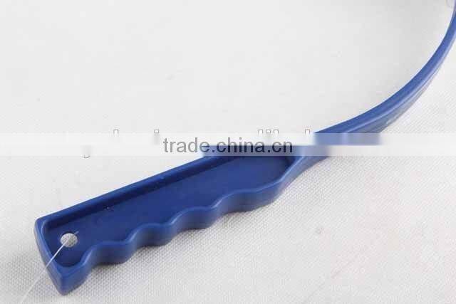 Pet toy tennis ball with long plastic handle/dog toy