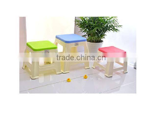 square plastic stool kid stool