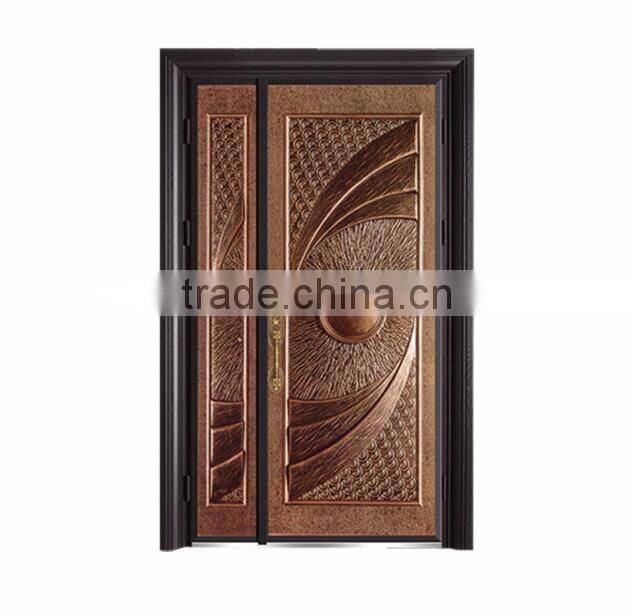 Italy style security door aluminum door latest design wooden door interior door room door (BG11-M063)