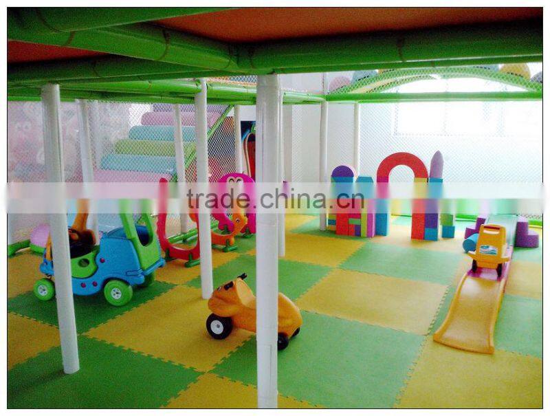 Education indoor soft play playground most newest naughty castle from Guangzhou