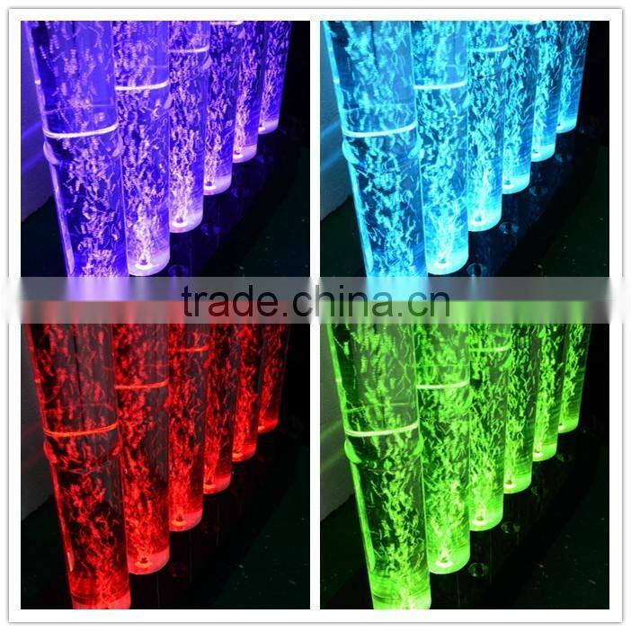 hotel used lighting water bubble wall led illuminated furniture