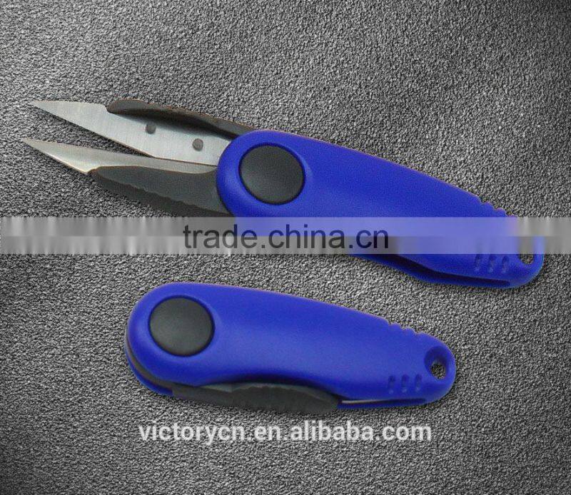 hot sale Stainless steel fishing scissors,fishing acessory line cutter A-105