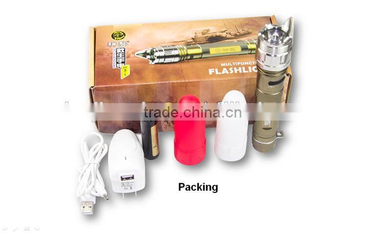 Led Flashlight Torch Model DJFL-II Car Led Light Jeep Emergency Light Outdoor Equipment