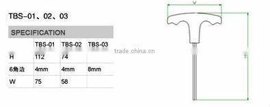 Plastic T-Shape Wrench