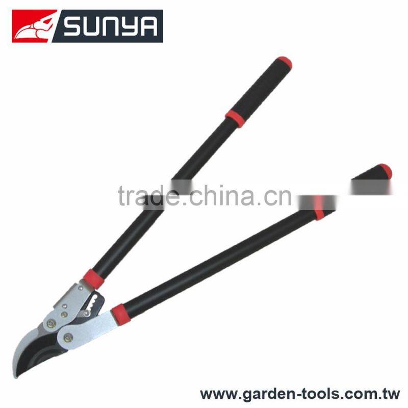 Heavy duty bypass ratchet lopper
