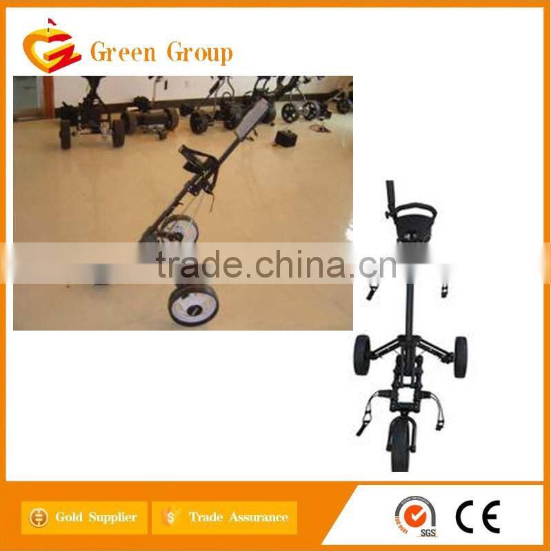 lithium remote stainless golf trolley for promotion