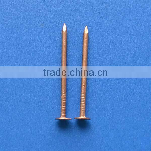 copper boat square nails