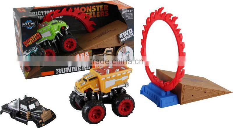 The newest friction toy truck,plastic truck for kids