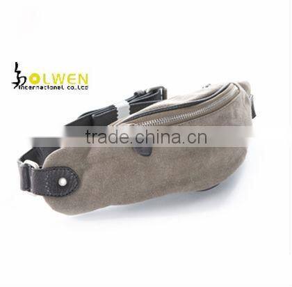 portable waist & breast bag for man with canvas