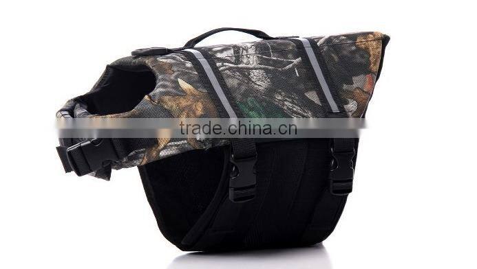 2016 New Outdoor Dogs Safty Life Jackets Swimming Clothes Pet Saver