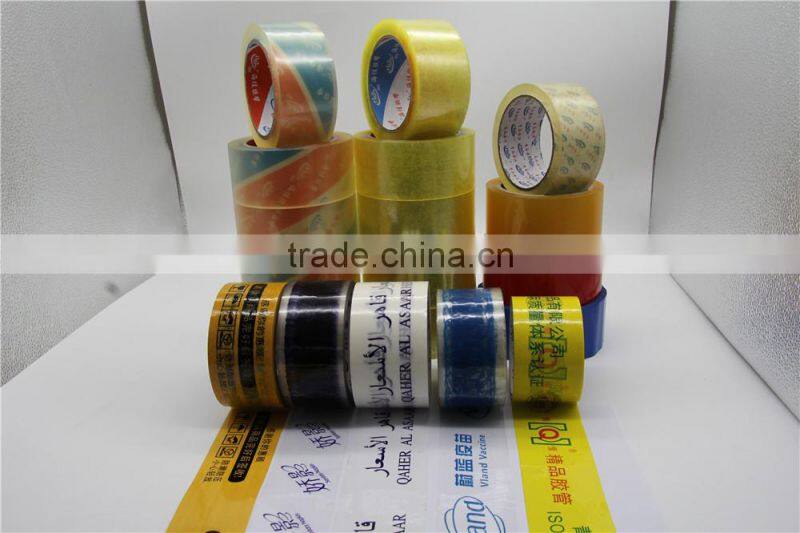 wholesale logo printed bopp tape adhesive tape for packing