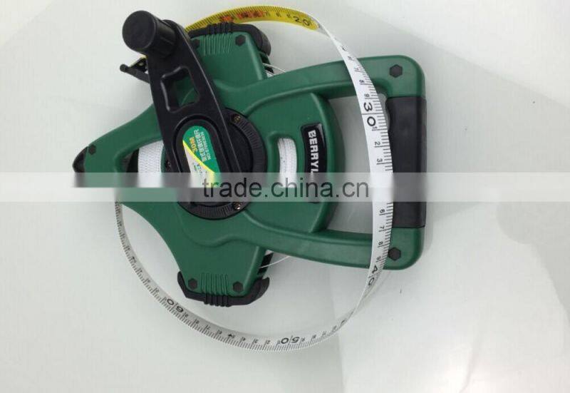 Berrylion High Accurately Measuring Tapes 50M TPR Plastic Fiber Measuring Tapes