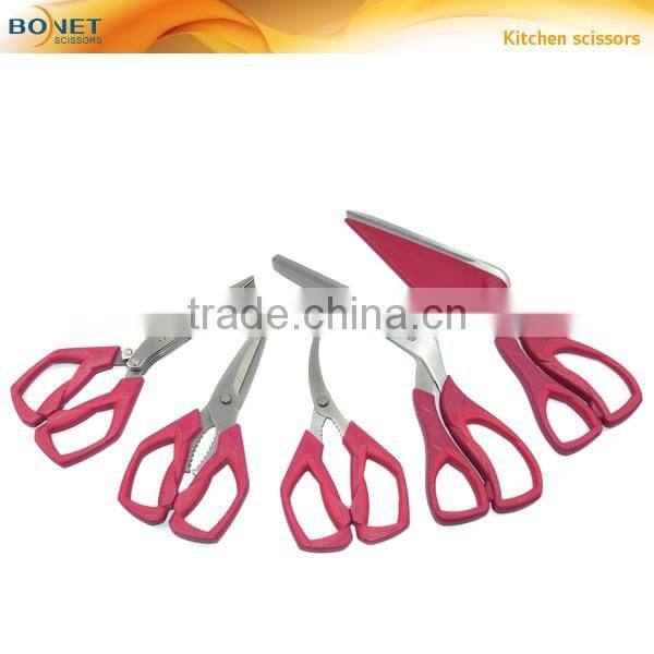 SKI0019 FDA qualified 7-1/4" Lobster Shrimp Crab Seafood Scissors Shears Snip Crack Shells