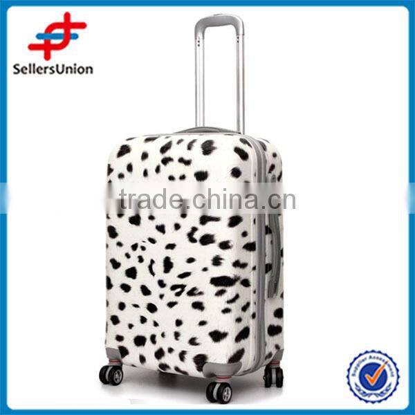 HOT SALE CHEAP PS LUGGAGE 3 PCS PER SET dalmatian DESIGN