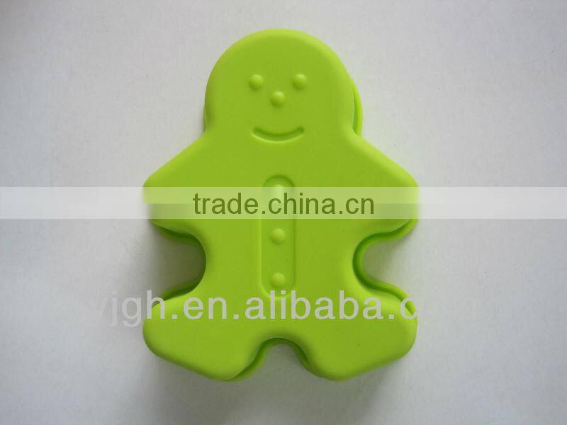 Beautiful christmas shape silicone cake mold