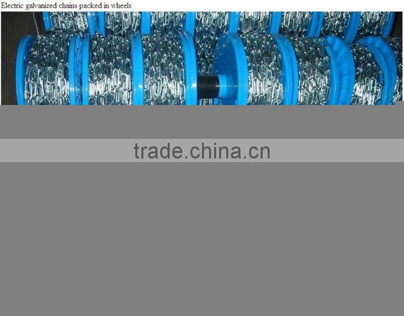 Proof Coil Chain NACM96 G30 Electric Galvanized