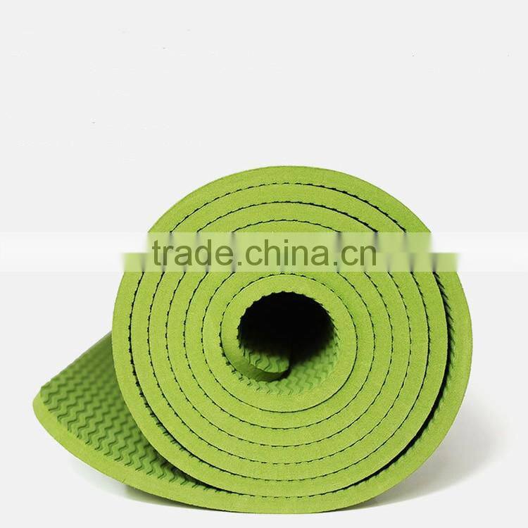 Wholesale ECO Custom Label anti-slip TPE Yoga Mat For Fitness