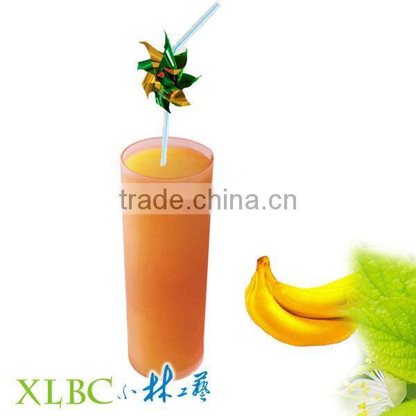 Party item Decorative platic drinking straws with windmill