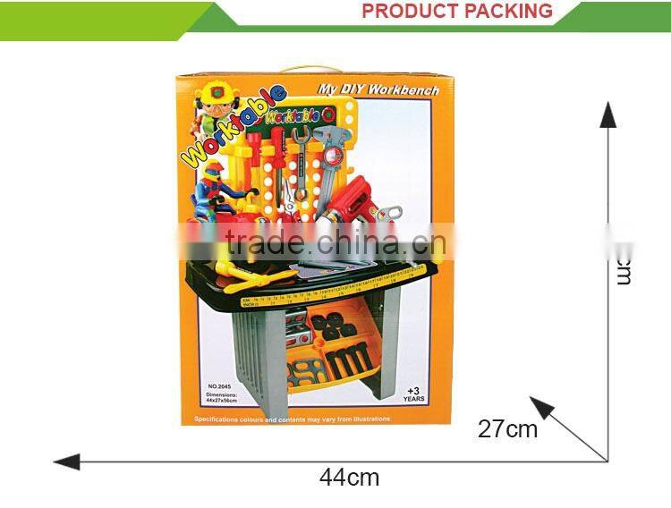 New product plastic big tool table toy children play equipment
