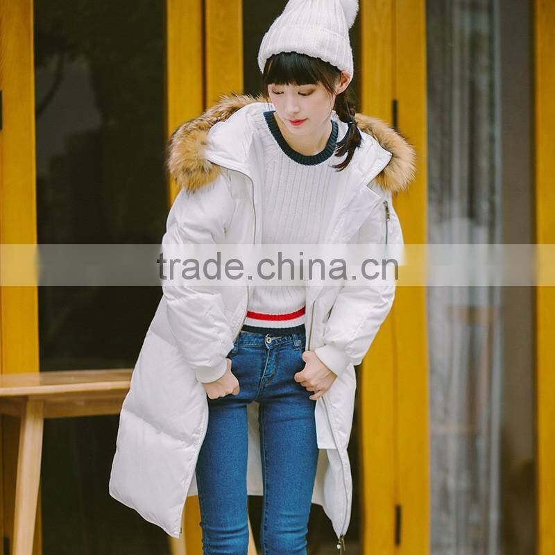 2016 new winter women jacket clothes down Cotton fur collar women's coat jacket