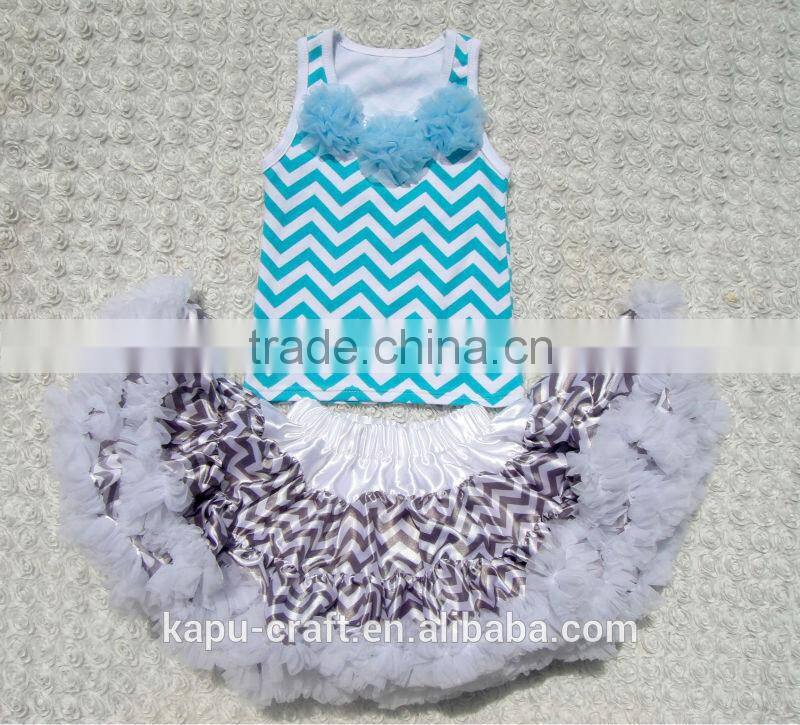 2015wholesale chevron tops ,crochet top tutu lined,crochet tutu tops