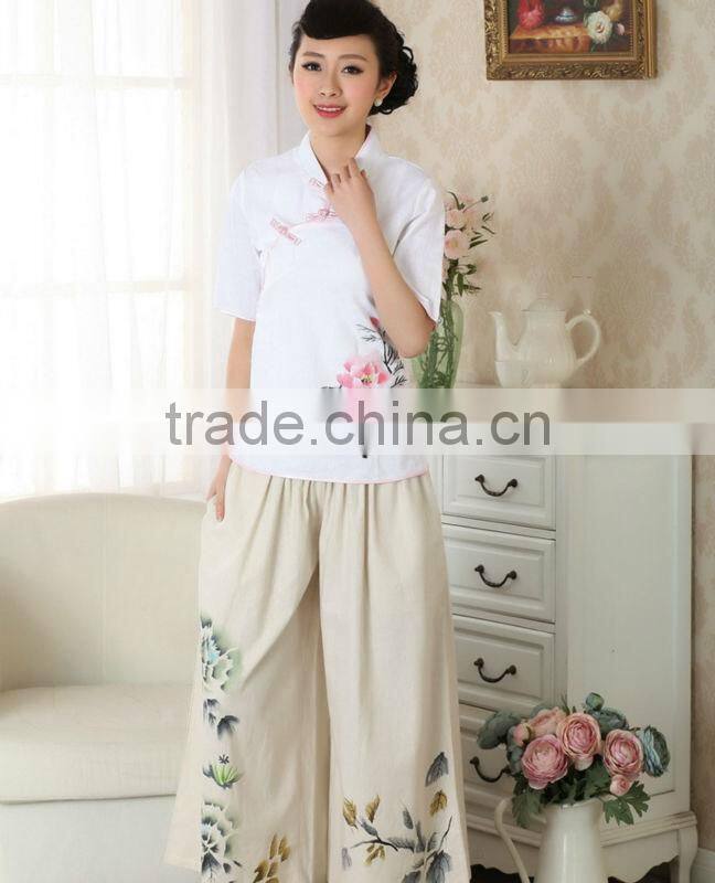 Newest Design Chinese Traditional Work Uniform