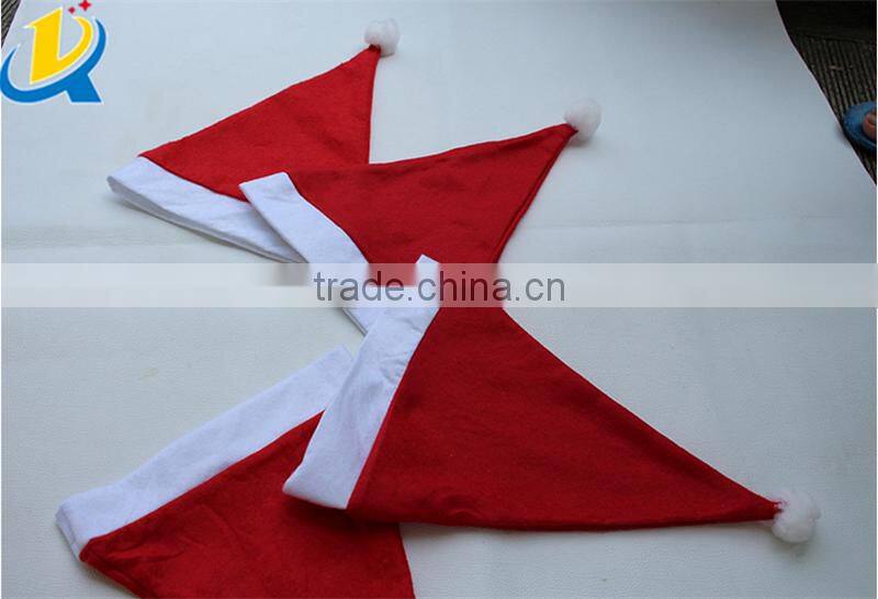 Wholesale Christmas product decoration red Christmas hat 2016