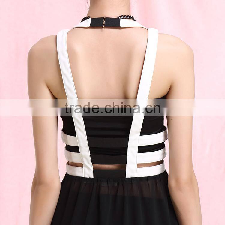 2017 New Design Hanging neck Sexy Cocktail Dresses