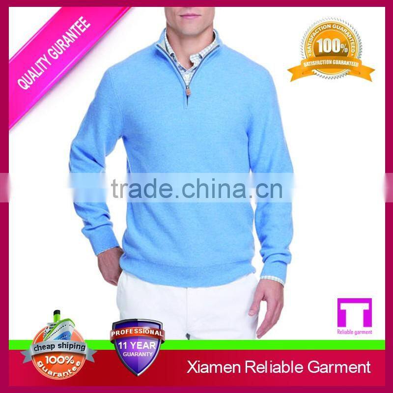 2016 luxury high quality fancy sweater/soft cashmere men's sweater with a texture