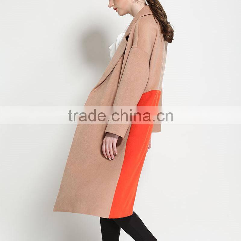 Warm Wool Jacket Winter Coat Women Double Breasted Clothes Women Ladies