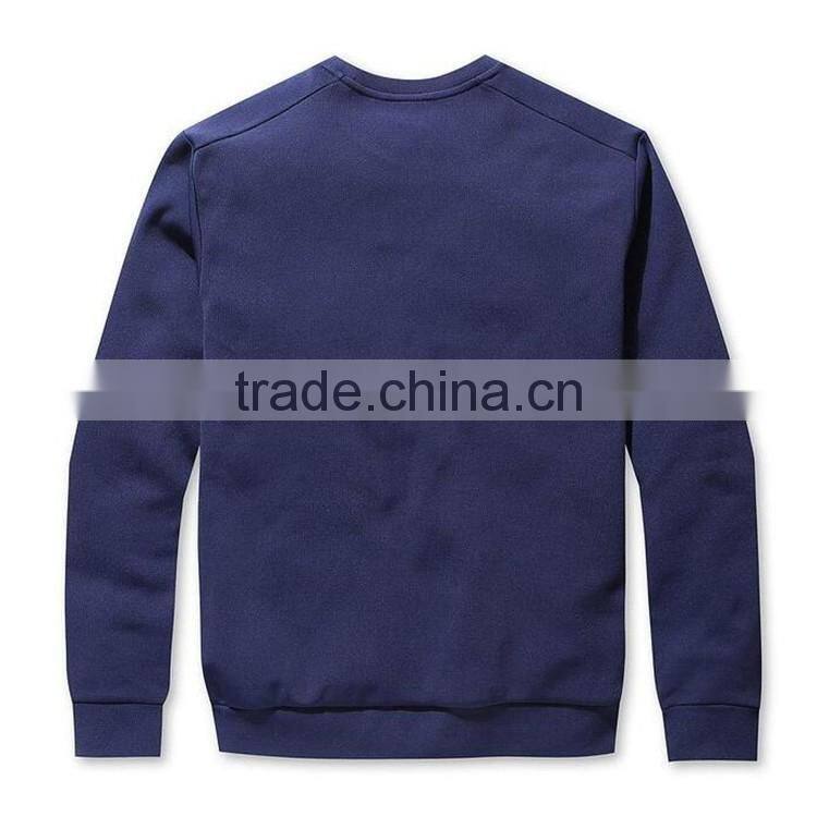 Wholesale mens crewneck french terry latest design hoodie sweatshirt