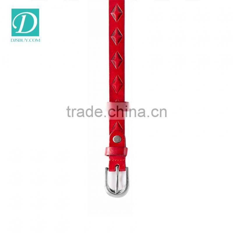 Black Colors Belts for Women Alloy Pin Buckle Genuine Leather Strap Casual Striped belt