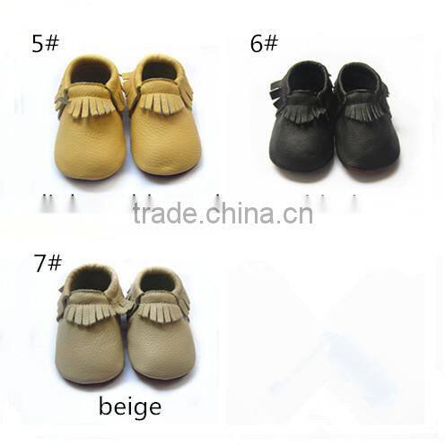black hard sole baby first steps baby moccasins baby shoes