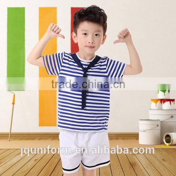 Custom low price clothing kids school uniforms kids polo shirts with shorts or skirts wholesale