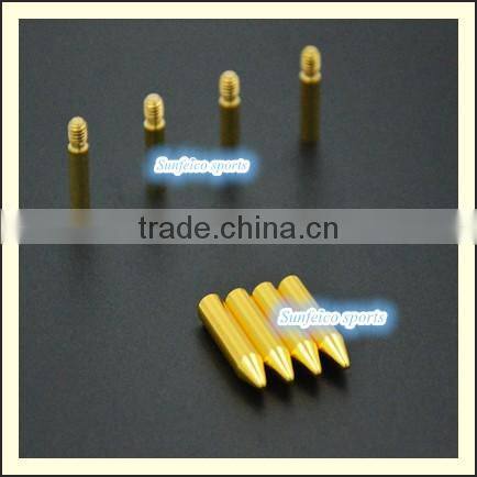 (MOQ:100pcs) Metal Shoe Lace Bullet Aglet- Set Of 4 - 26mm Repair Laces Or Pull Cords Bullet Aglets Tips - 3 Colour Choices Tips