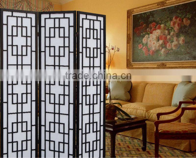 homedecor wooden folding screen / room divider/shoji screen