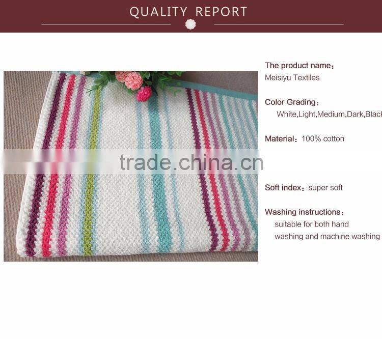 100% cotton yarn dyed jacquard towel beach woven designs