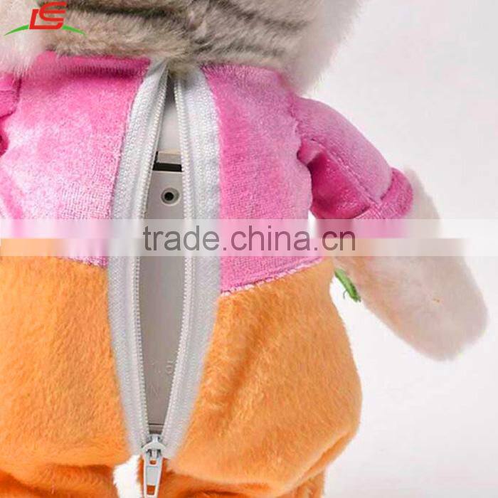 Cute Electric Cat Walk Singing Plush Toys for Children