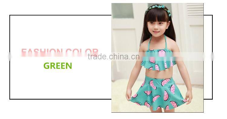 Lovely girl super bikini swimwear beautiful little children girl bikini swimwear