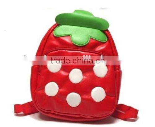 PU cartoon animal school children bag