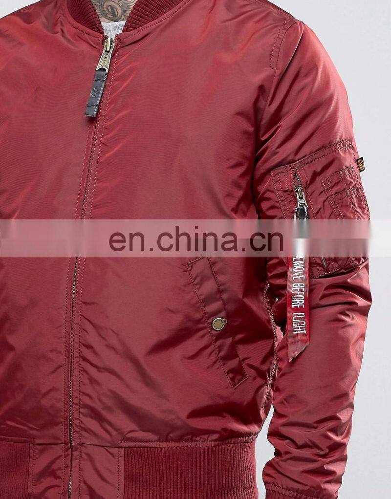 Bombe jacket with MA1 pocket