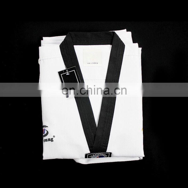 martial arts style jacquard taekwondo uniform wholesale martial arts supplies