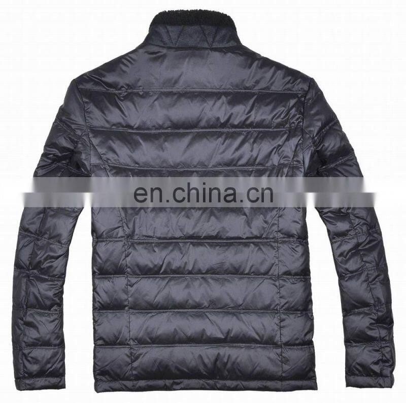 2015 Latest Fashion Men Warm Leather Motorcycle Jacket