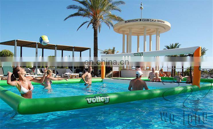summer outdoor games inflatable volleyball court beach volley ball