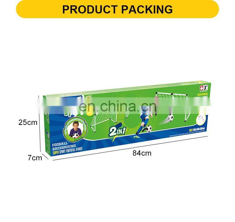 The 2 in 1 foldable sport toys the football & soccer goal