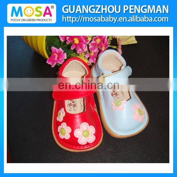 Handmade High Quality Girl Leather Dress breathable Shoe